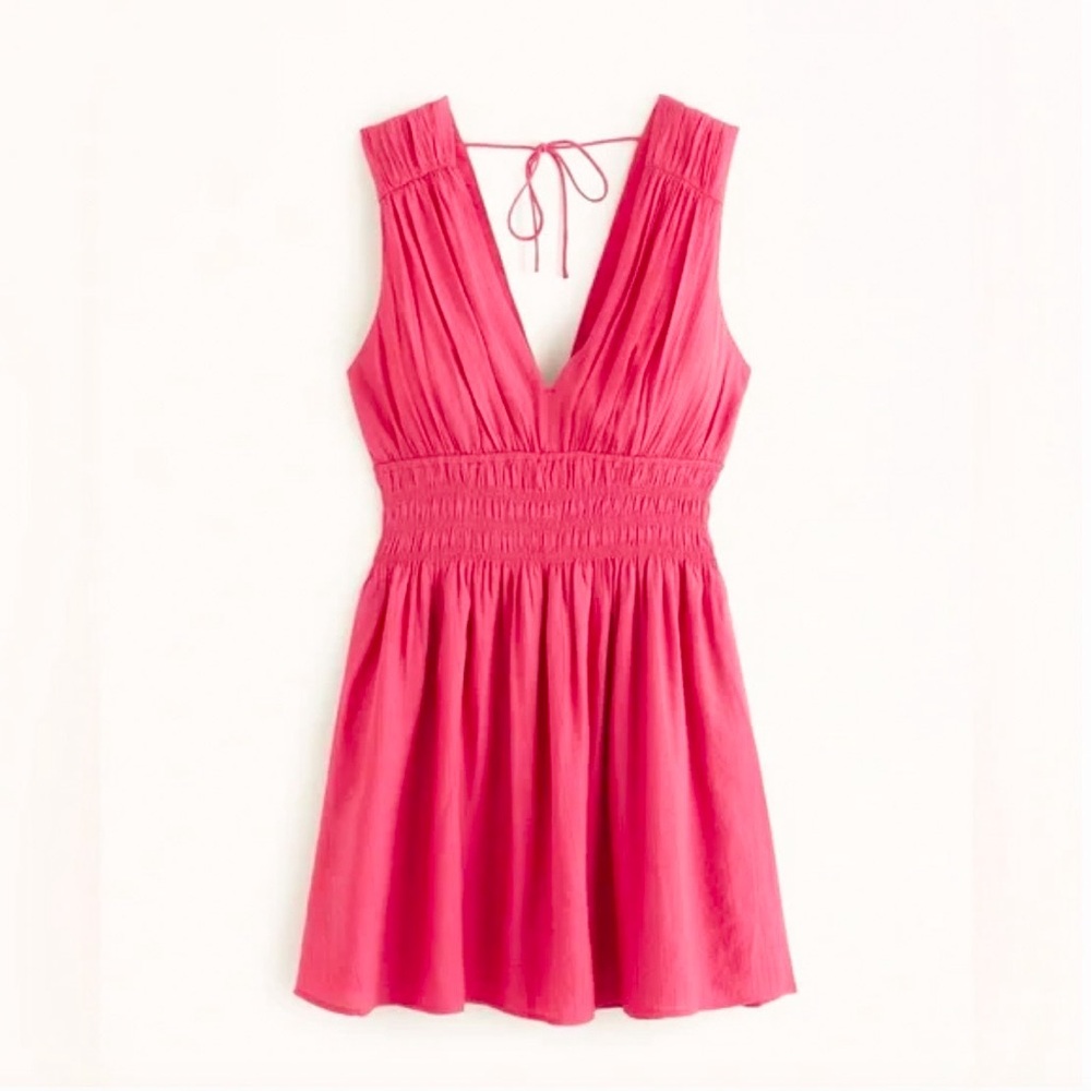Abercrombie & Fitch Pink Mini Dress